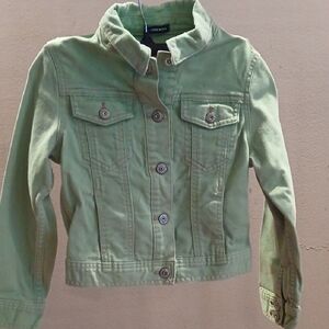 GAP Kids Olive Green Jean Jacket